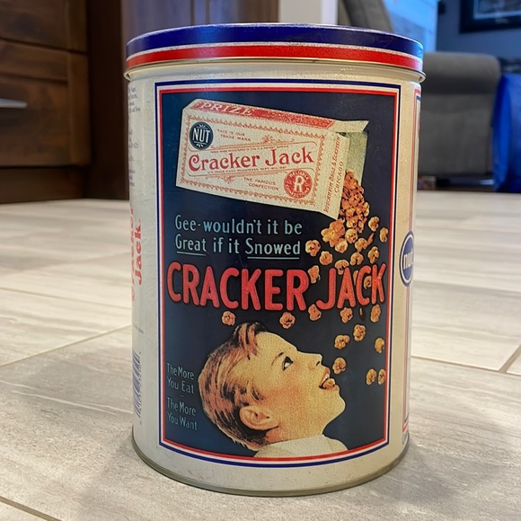 Cracker Jack popcorn tin - Picture 2 of 11